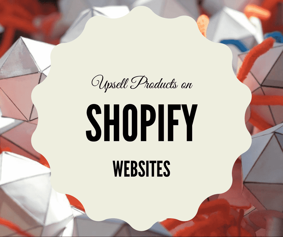 upsell and cross sell products on shopify