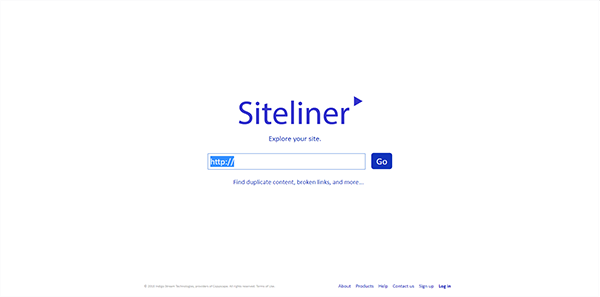 Siteliner content analysis tool to find duplicate content issues