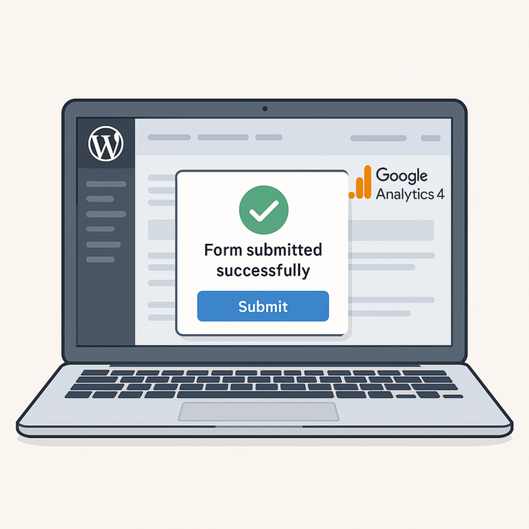 track wordpress form submissions ga4 track wordpress form submissions ga4